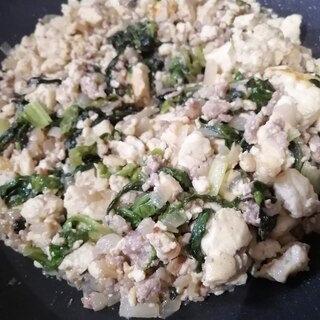 肉野菜豆腐炒め